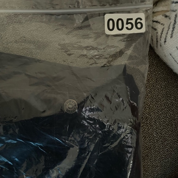 Talbots Corduroy Boot Cut Pants 12 Petite 12P Dark Navy Blue - Picture 7 of 8